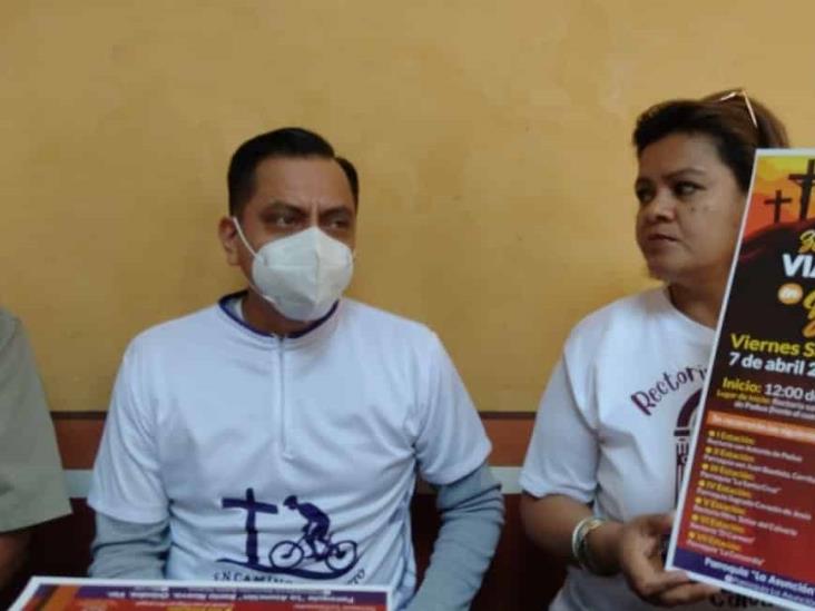 Más de mil 500 asistentes podrían participar en la tercera edición del Viacrucis en Bicicleta