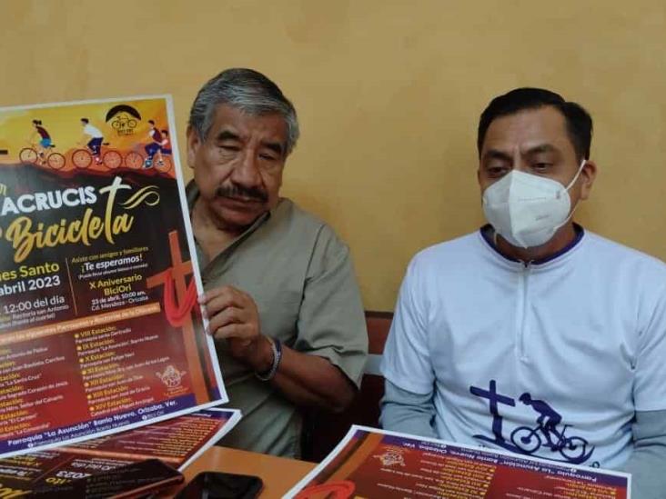 Más de mil 500 asistentes podrían participar en la tercera edición del Viacrucis en Bicicleta