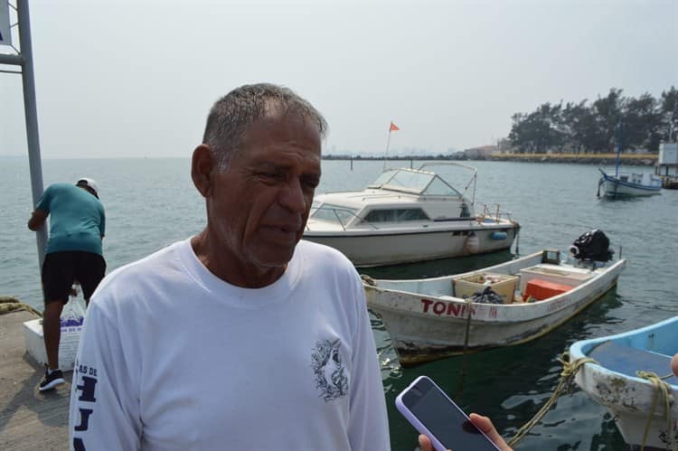 Don Fernando, sobrevivió tres días en alta mar y volvió a su oficio, la pesca en Veracruz