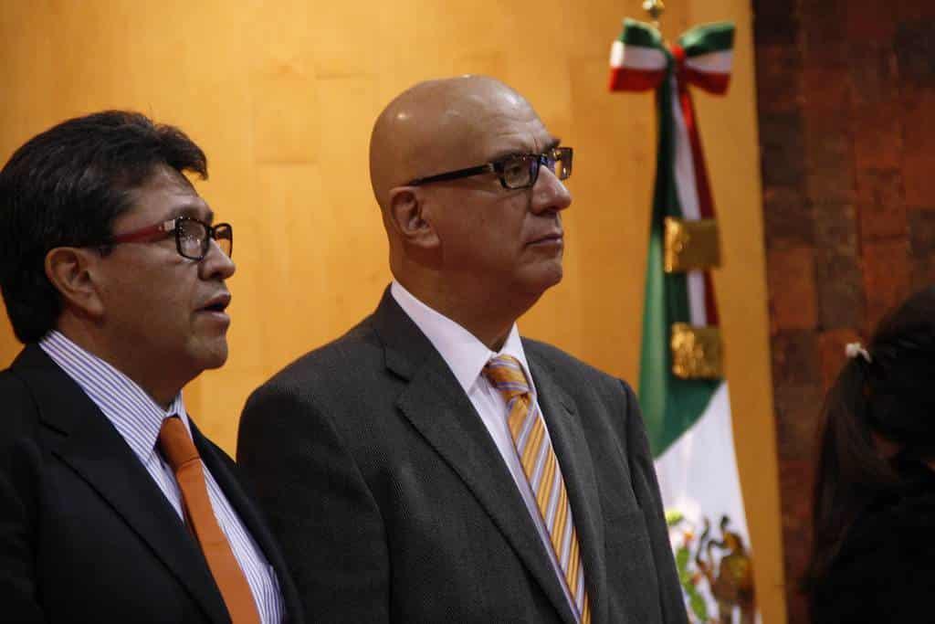 Monreal destaca lucha, junto a Dante contra el autoritarismo en Veracruz