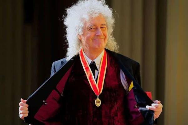 ¡Sir Brian May! Guitarrista de Queen es nombrado Caballero
