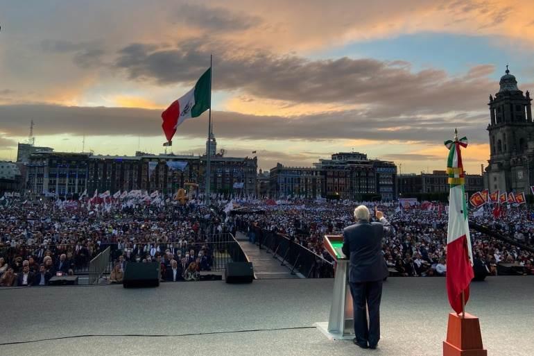 Todos al zócalo de la ciudad de México