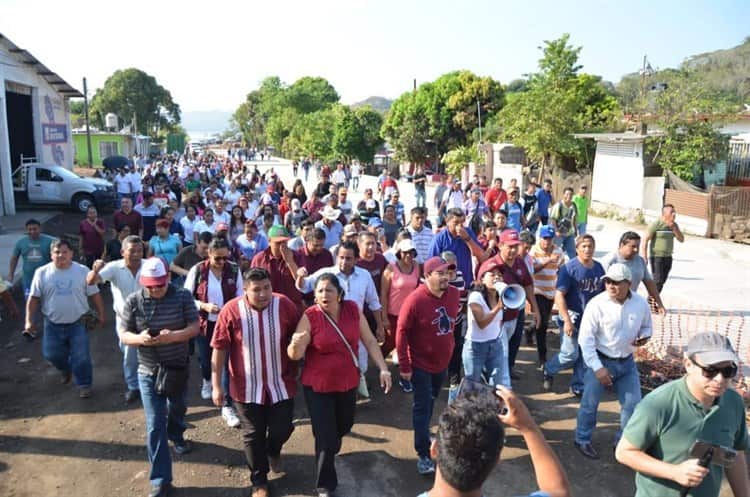 Más de medio millar de personas se sumaron a la ‘Caravana por la Justicia’ encabezada por Gómez Cazarín