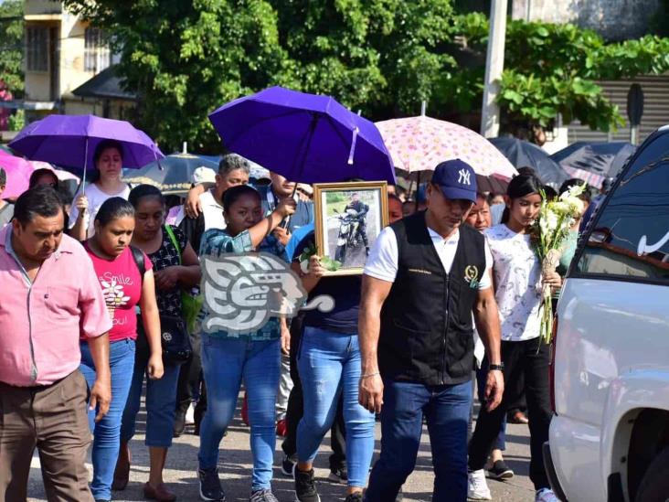 Última rodada; tras misa, despiden a “el Corpy en Acayucan (+Video)