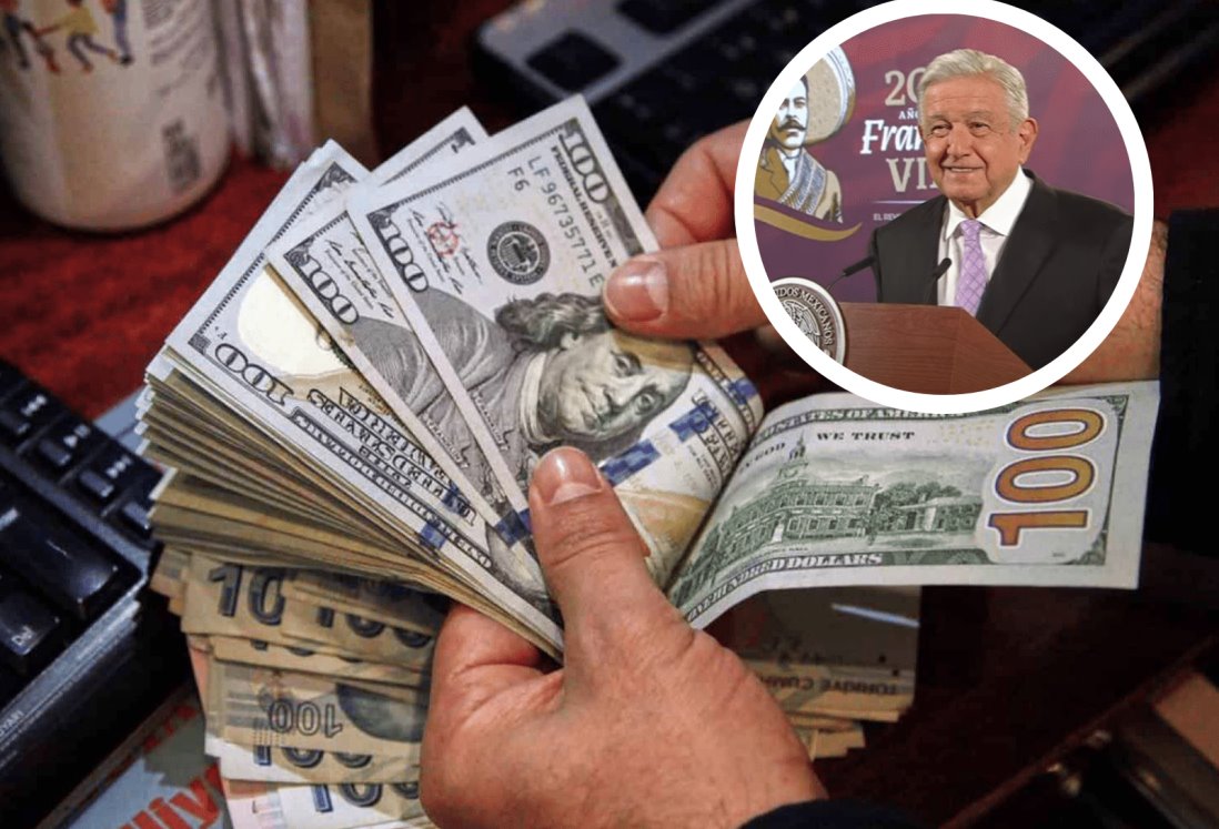 Peso mexicano está resistiendo efecto de quiebra de 2 bancos, afirma AMLO