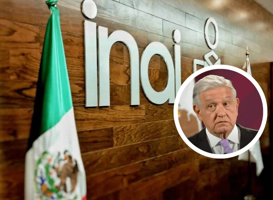 Veto al INAI fue por reparto de candidatos para el PAN, señala AMLO