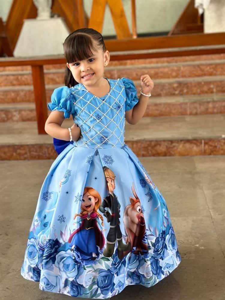 Amanda Sagaón Parizot fue festejada por sus 3 años de vida