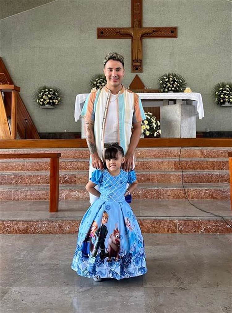 Amanda Sagaón Parizot fue festejada por sus 3 años de vida