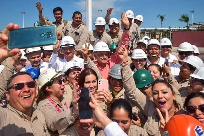 Visita AMLO la refinería Madero en Tamaulipas, le invierten 5 mil mdp