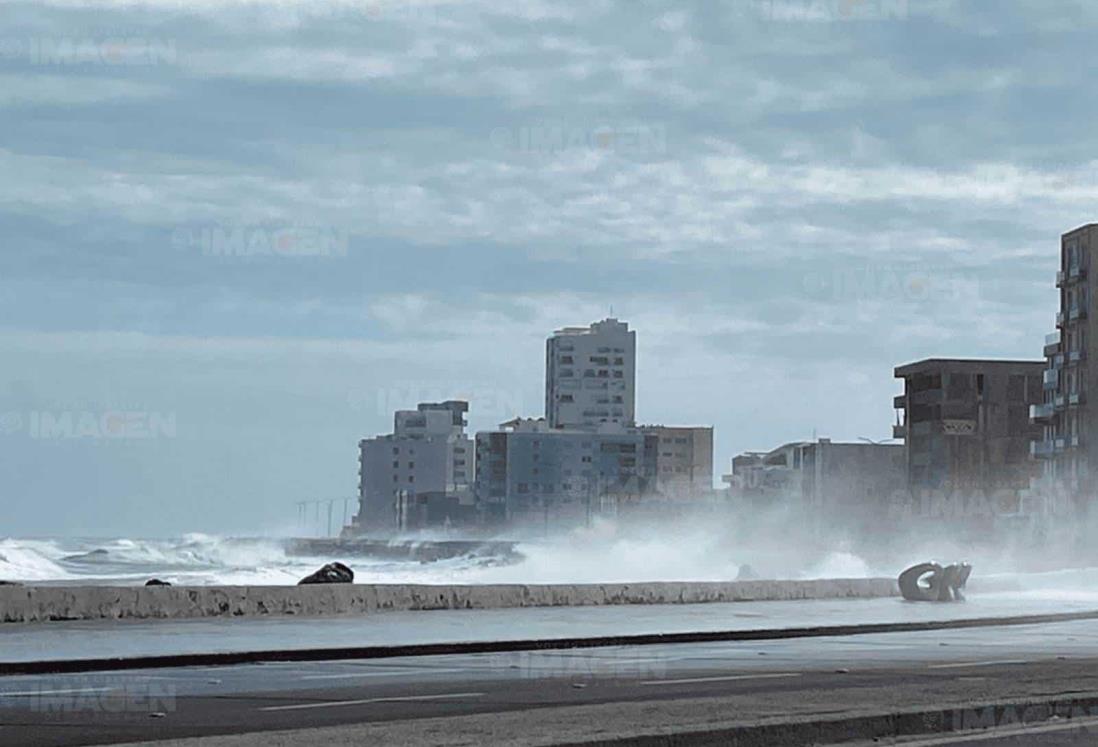 Alertan por rachas de norte violentas de hasta 100 km/hr en Veracruz para este viernes