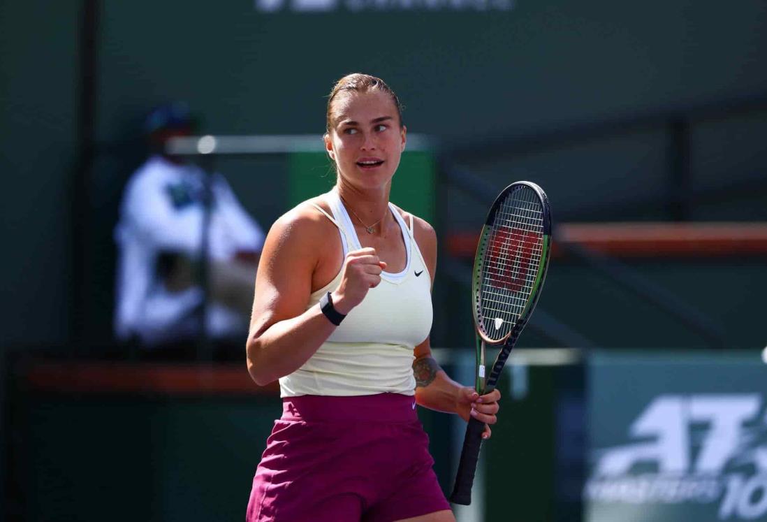 Jugará Aryna Sabalenka Final de Indian Wells