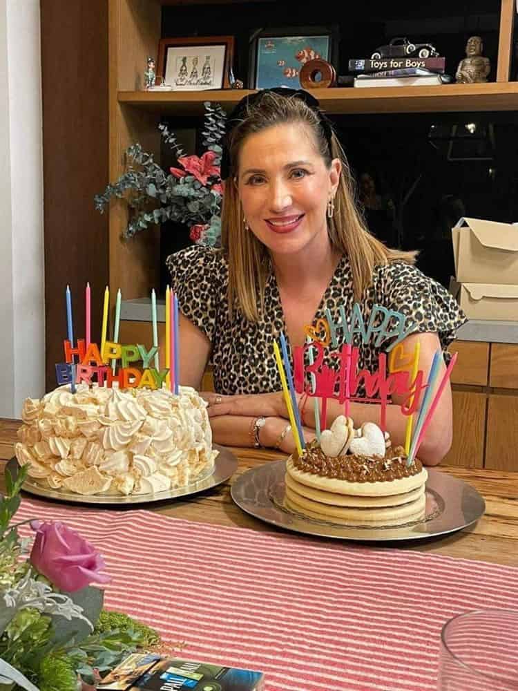 Loren Fernández y Marité Rodríguez celebraron sus cumpleaños