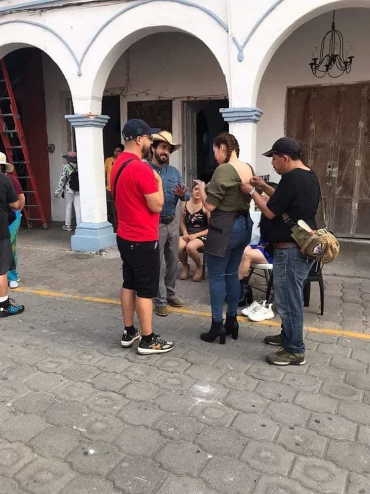 ¡Graban novela en Tlacotalpan, Veracruz!