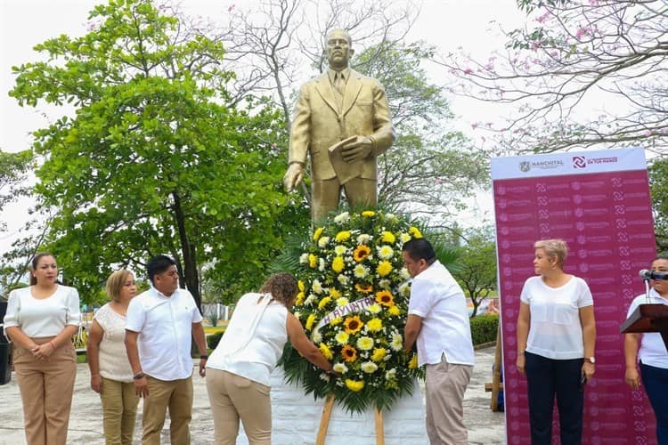 Con acto cívico conmemoran 85 aniversario de la Expropiación Petrolera