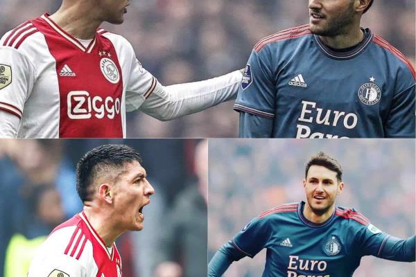 ¡Orgullo mexicano! Santiago Giménez y Edson Álvarez anotan en De Klassieker
