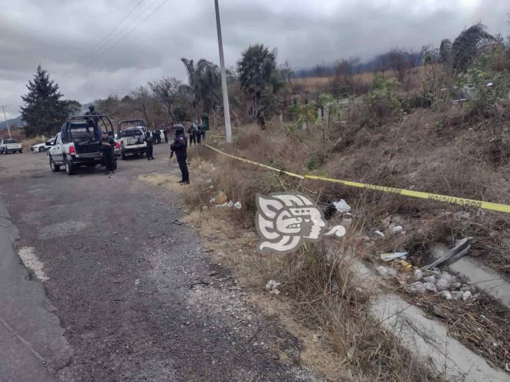 Localizan a hombre ejecutado y embolsado en Maltrata