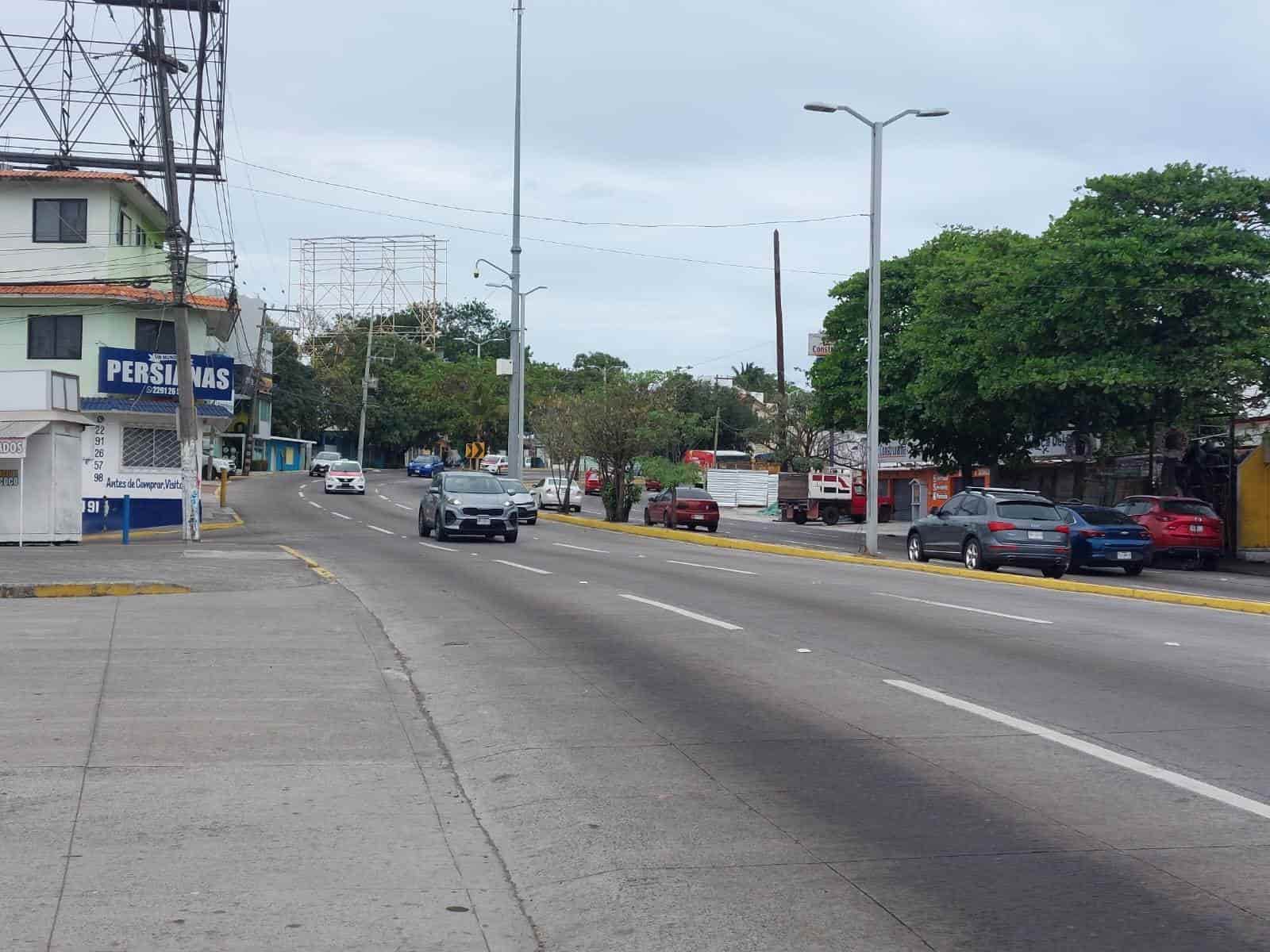 Reabren bulevar Miguel Alemán de Boca del Río