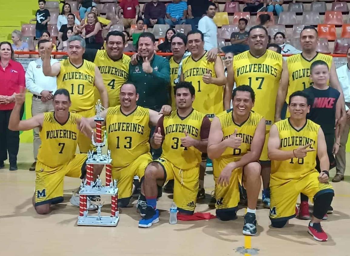 Salen los campeones en basquetbol de la S-10