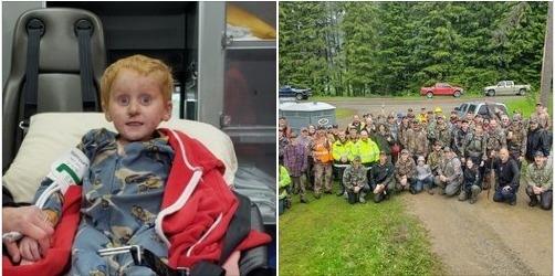 El pequeño Ryker Webb relata lo que vivió mientras estuvo perdido dos días en el bosque