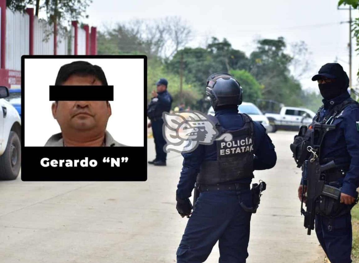 Tras enfrentamiento, captura SSP a presunto delincuente en Acayucan