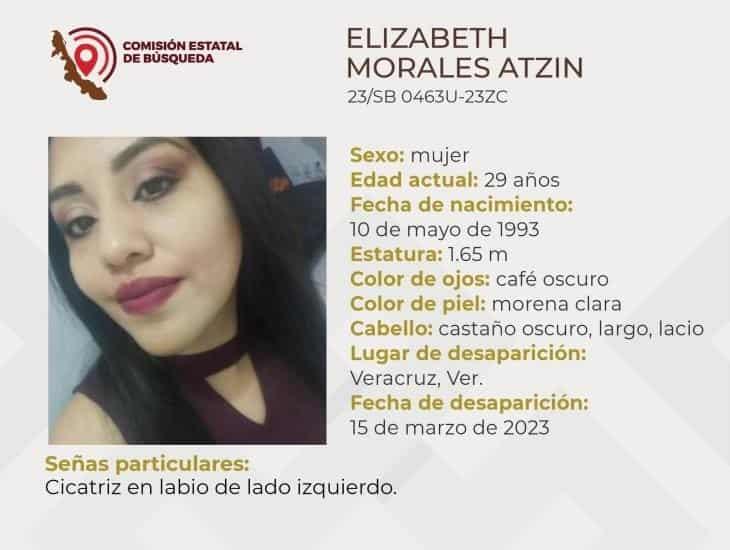 Elizabeth lleva 5 días desaparecida en Veracruz; piden apoyo para localizarla