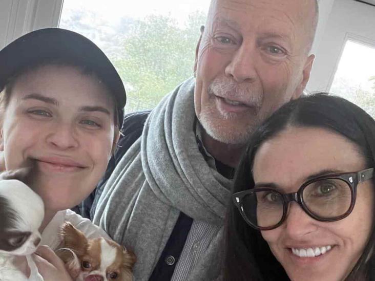 Demi Moore celebra el cumpleaños 68 de Bruce Willis