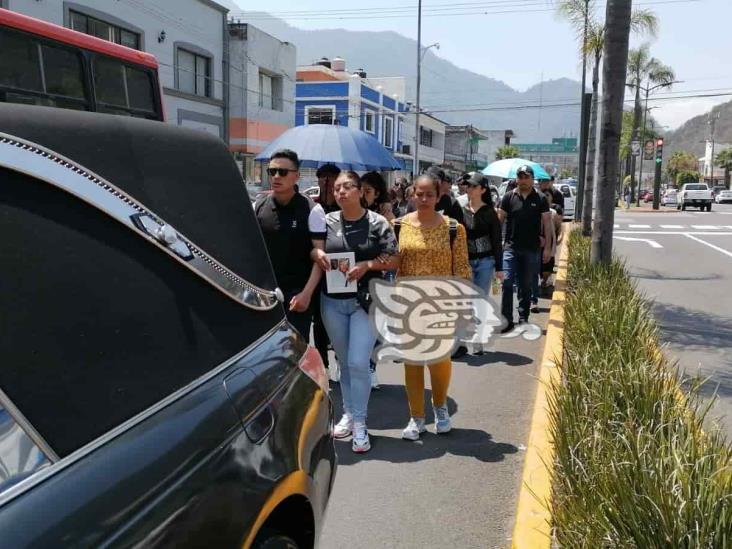 Dan último adiós a Leobardo Lima, reportero de la nota roja fallecido en Orizaba