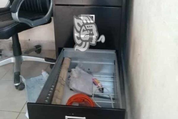 Jardín de niños en Minatitlán vuelve a ser visitado por ladrones