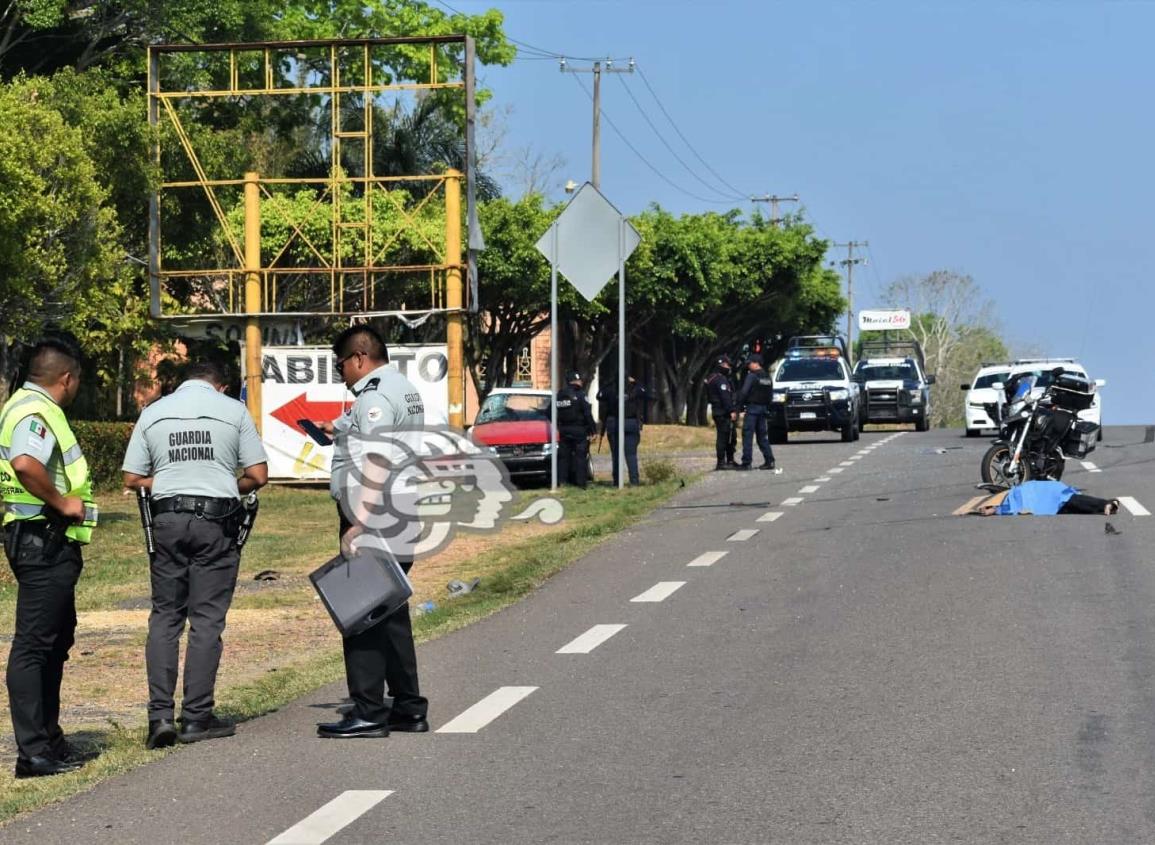 Muere mecánico soconusqueño tras cruento choque en la Transístmica Jaltipan - Acayucan