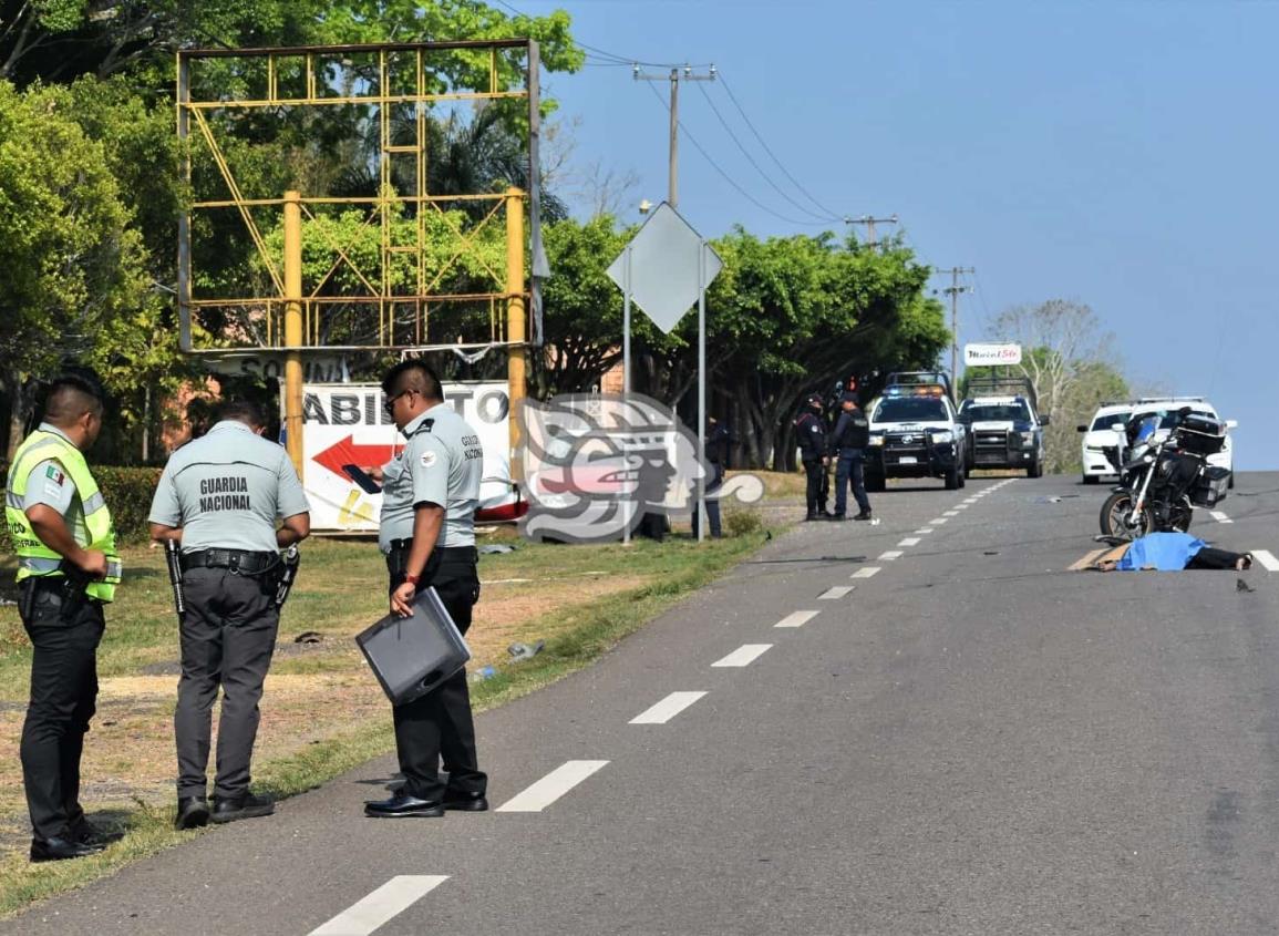 Mecánico que perdió la vida en Soconusco iba de “raid” en el taxi