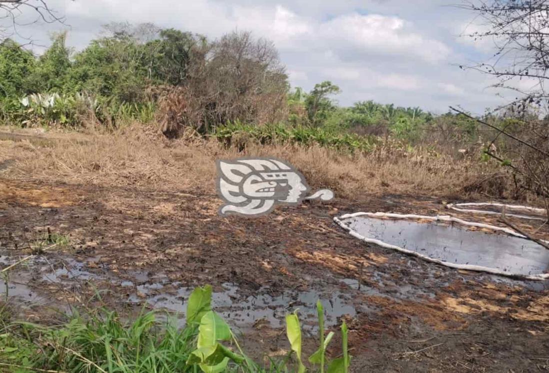 Mantiene entrampado el residuo de petróleo a un mes de la explosión de Ixhuatlán del Sureste