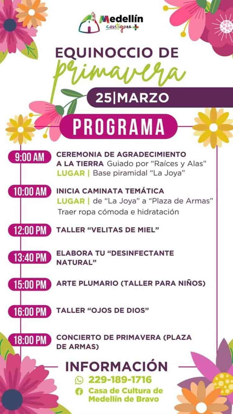 Realizarán evento de Equinoccio de Primavera en Medellín