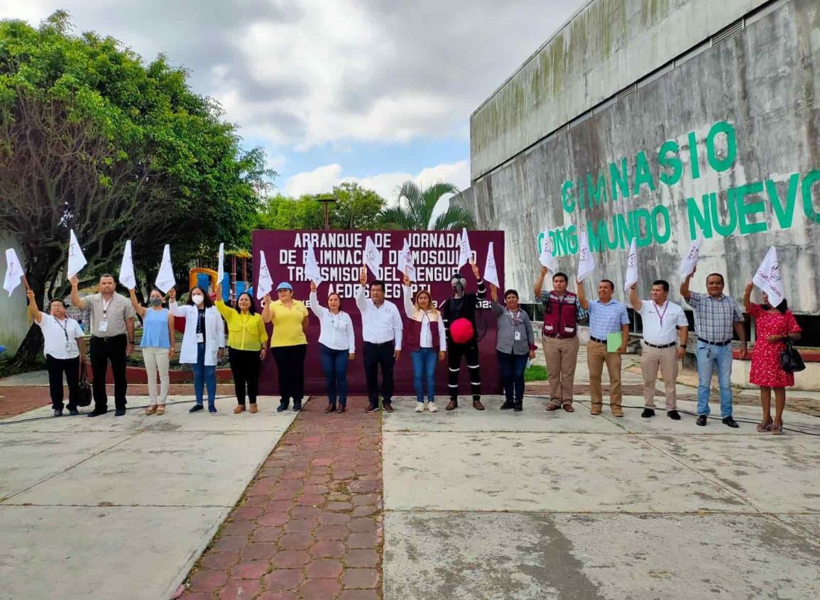 Llega “Jornada de Eliminación del Mosquito Transmisor del Dengue” a Mundo Nuevo