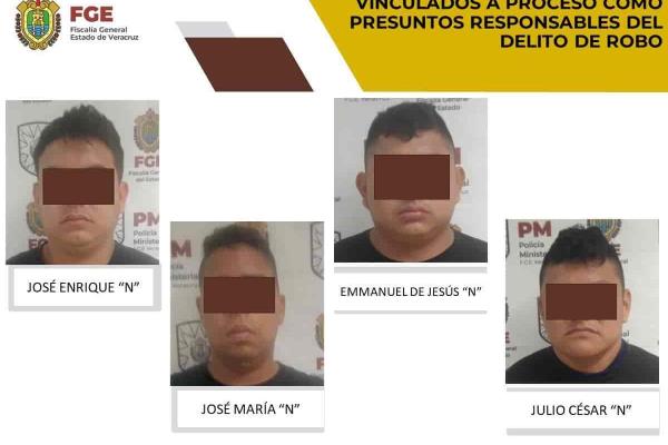 Presunta banda de asaltantes de Coatzacoalcos no pisará la cárcel