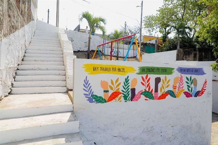 Ponen en marcha “Sendero Seguro” en colonia Remes, en Boca del Río