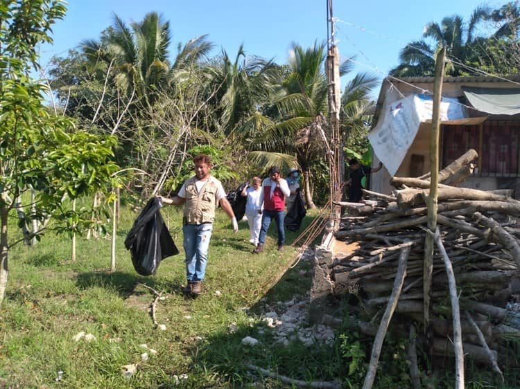 Intensifican acciones del programa ‘Patio Limpio’ en Ixhuatlán