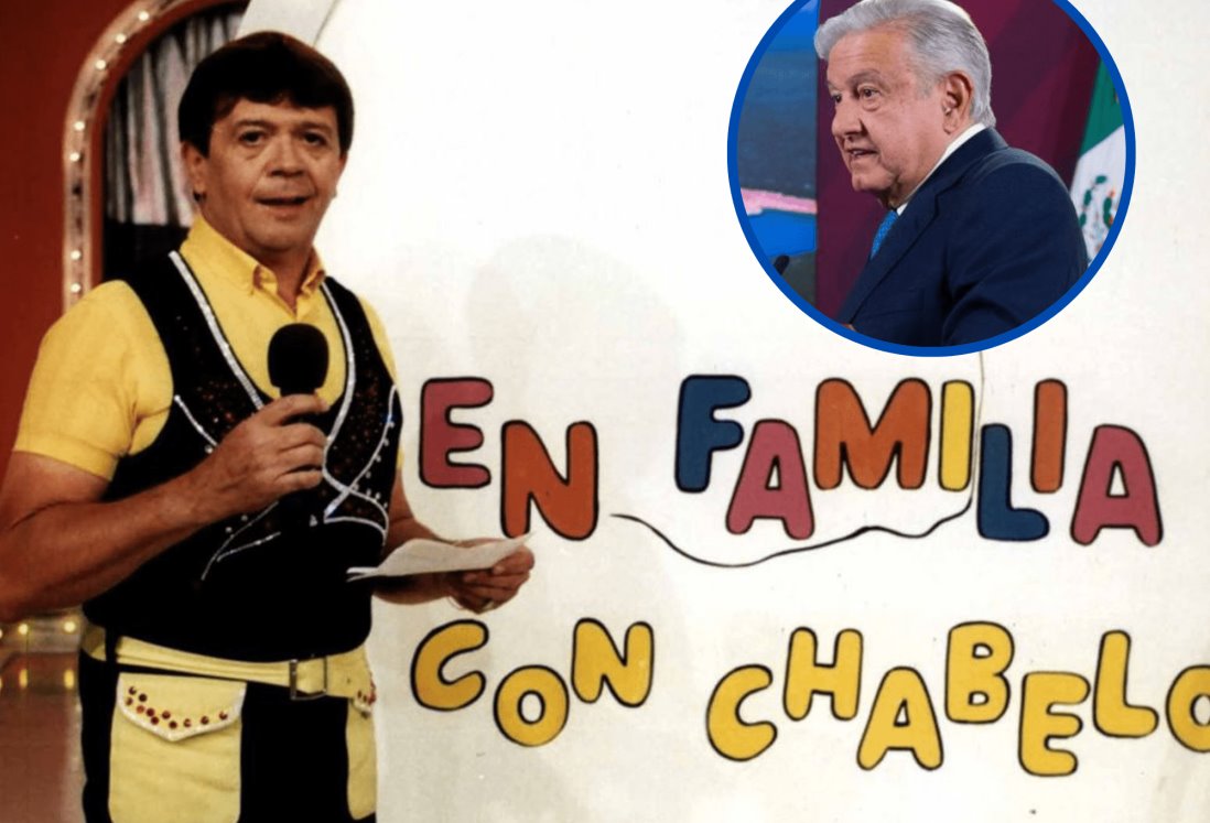 AMLO lamenta muerte de Xavier López “Chabelo”