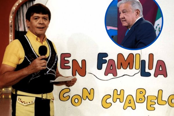 AMLO lamenta muerte de Xavier López "Chabelo"