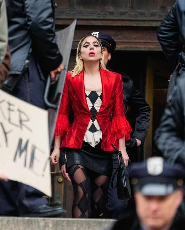 ¡Atención! Lanzan las primeras imágenes de Lady Gaga como Harley Quinn