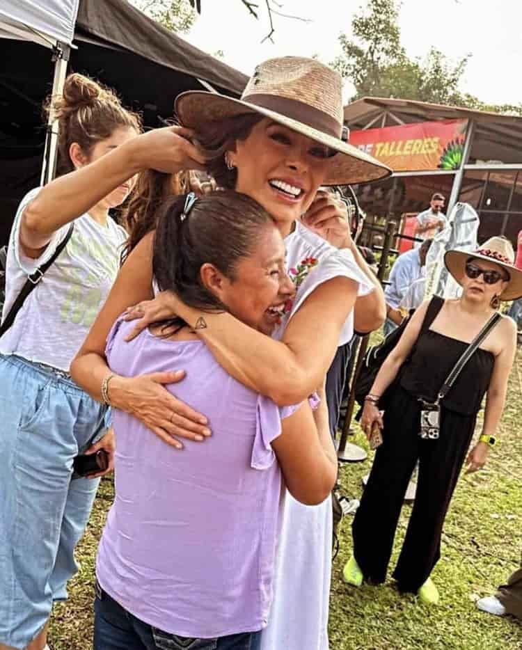 ¡Visita de lujo!; Galilea Montijo y Paola Rojas acuden a la Cumbre Tajín 2023