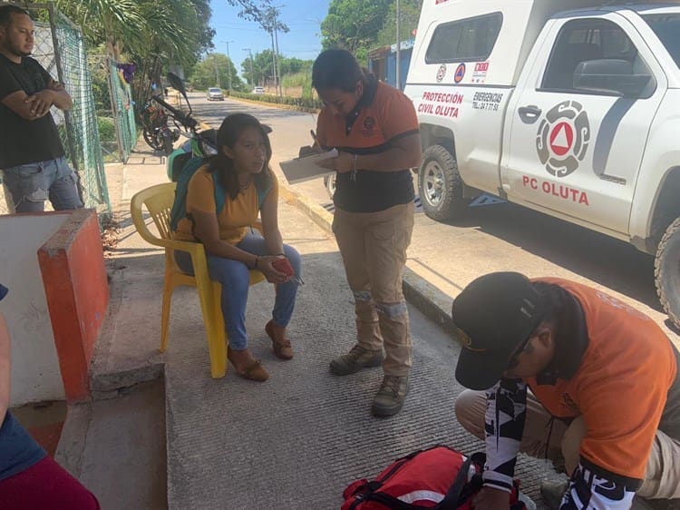 Accidentes de moto, a la orden del día en Acayucan; 6 lesionados en 24 horas