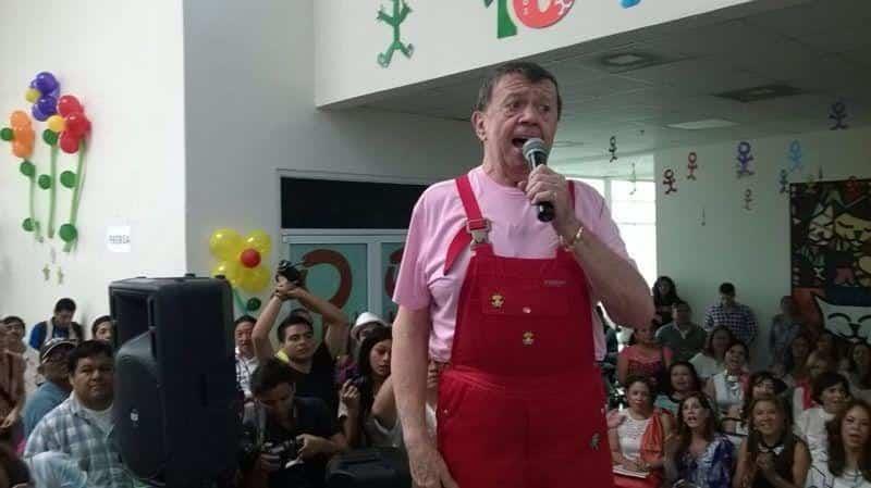 ¿”Chabelo” visitó Veracruz? Así recuerda CRIVER su visita ante cientos de niños