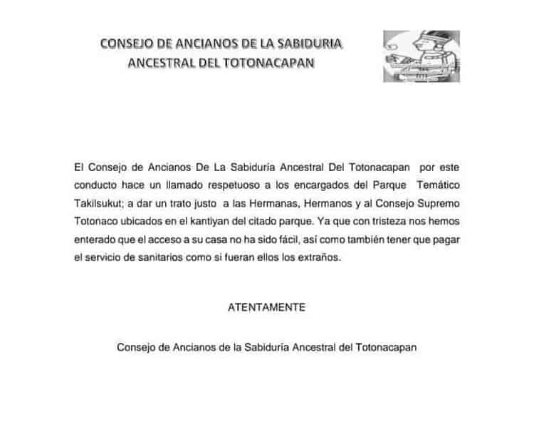 Consejo de ancianos totonacas acusa presuntos malos tratos durante la Cumbre Tajín