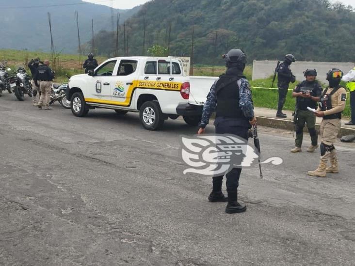 Localizan a hombre muerto a orillas de la carretera Orizaba-Atzacan