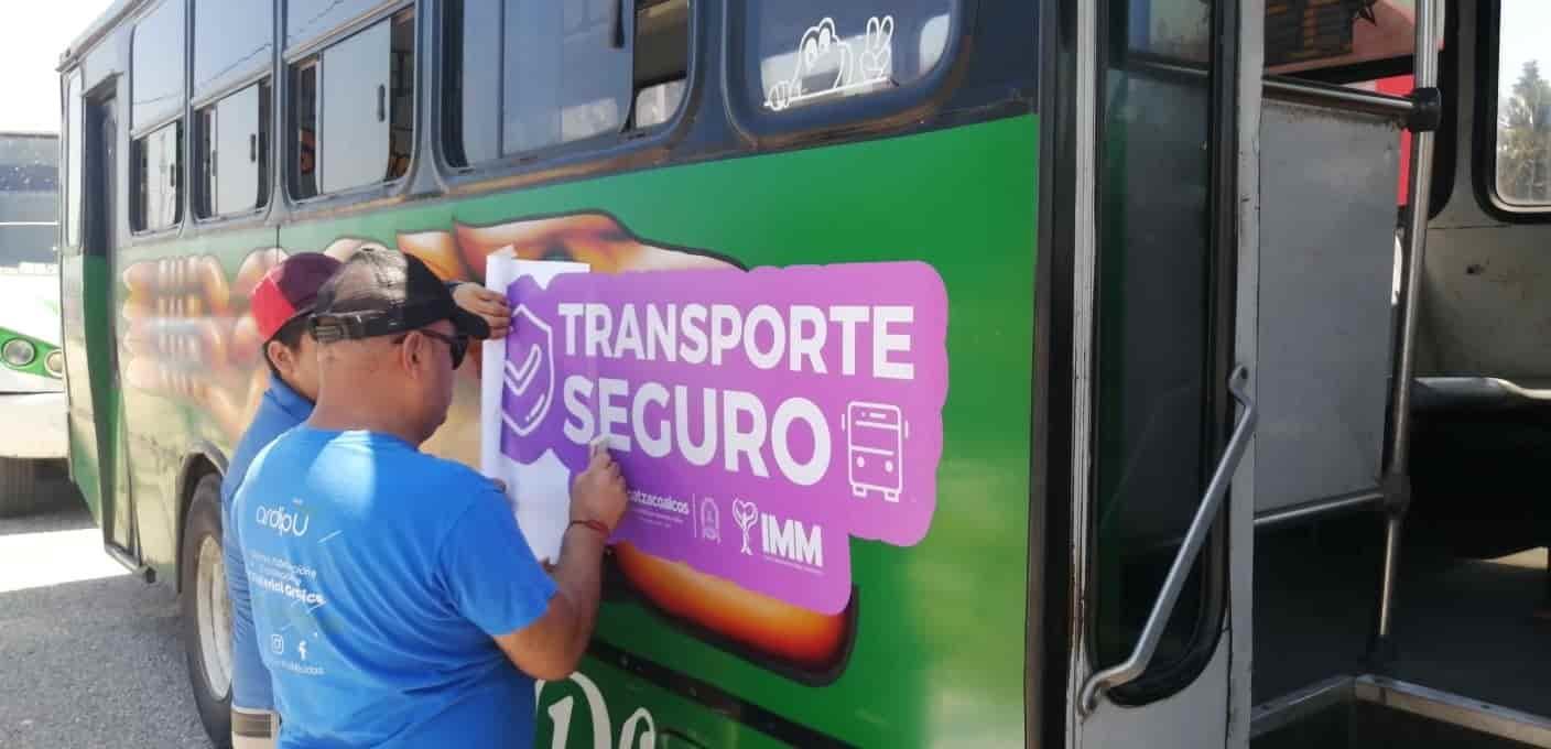 Inauguran urbanos seguros para mujeres en el sur de Veracruz