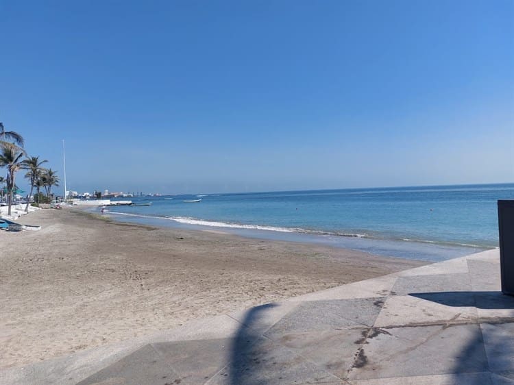 Playa de Veracruz nuevamente se pinta de color turquesa (+Video)