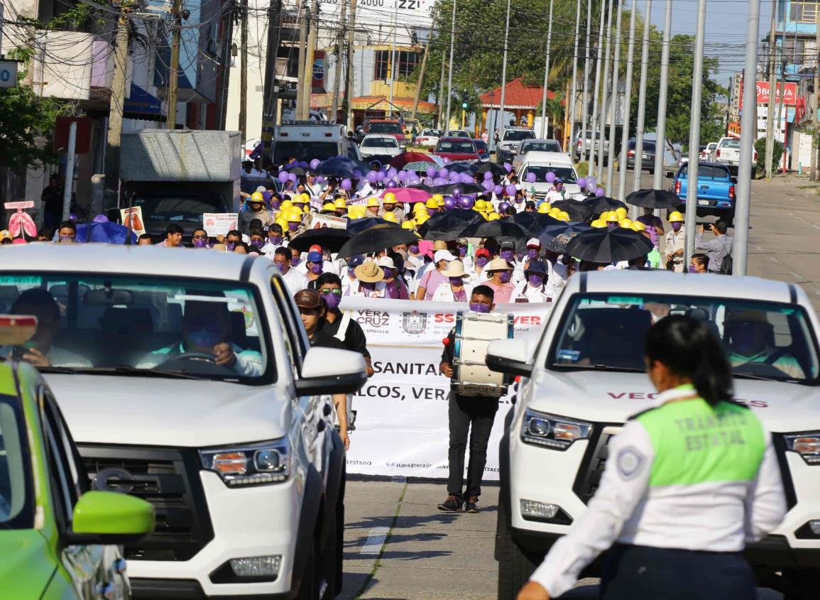 Encabeza Veracruz casos de tuberculosis; realizan caminata en Coatza (+Video)