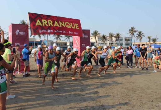 Queda definida delegación veracruzana de triatlón para JN Conade
