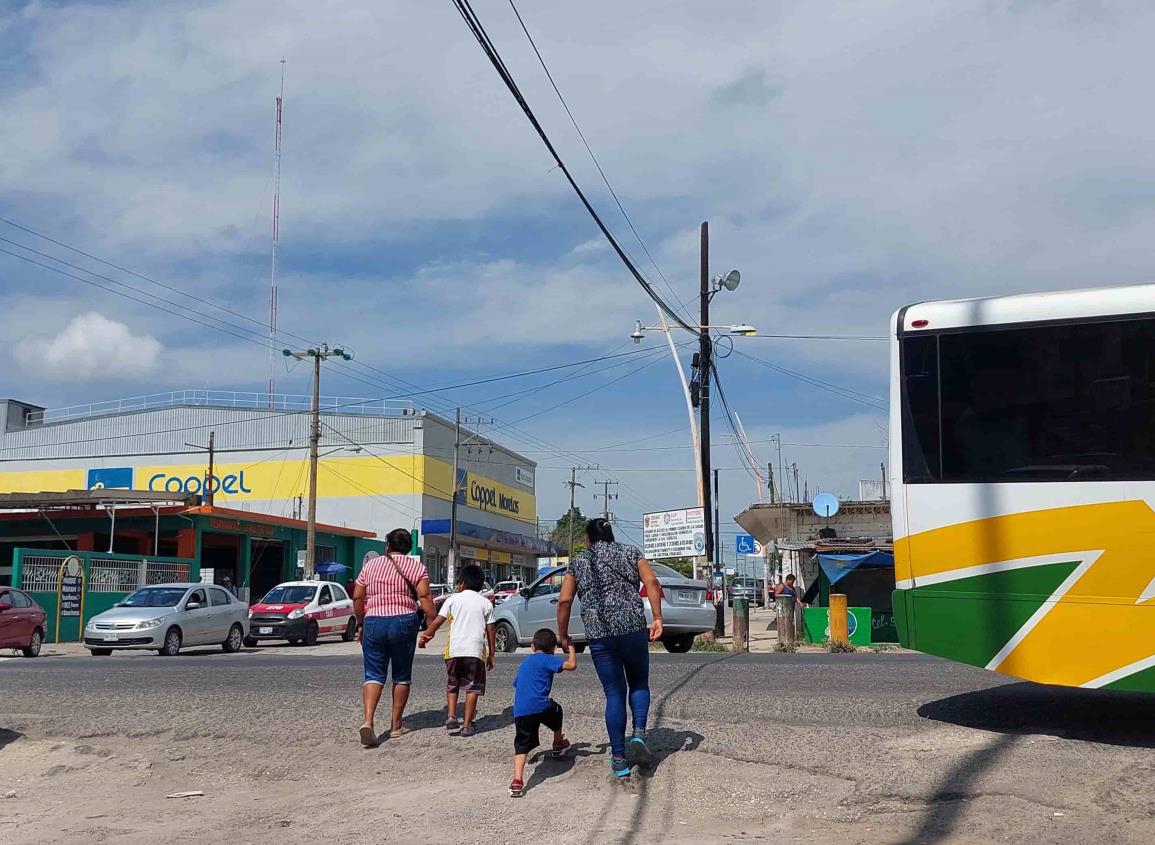 Seguirá apoyo vial para cruce de la carretera