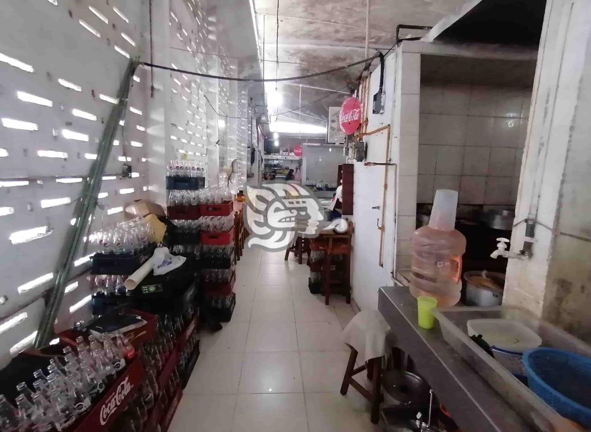 ¿Y los tacos?; sin taquerías en el mercado Coatzacoalcos